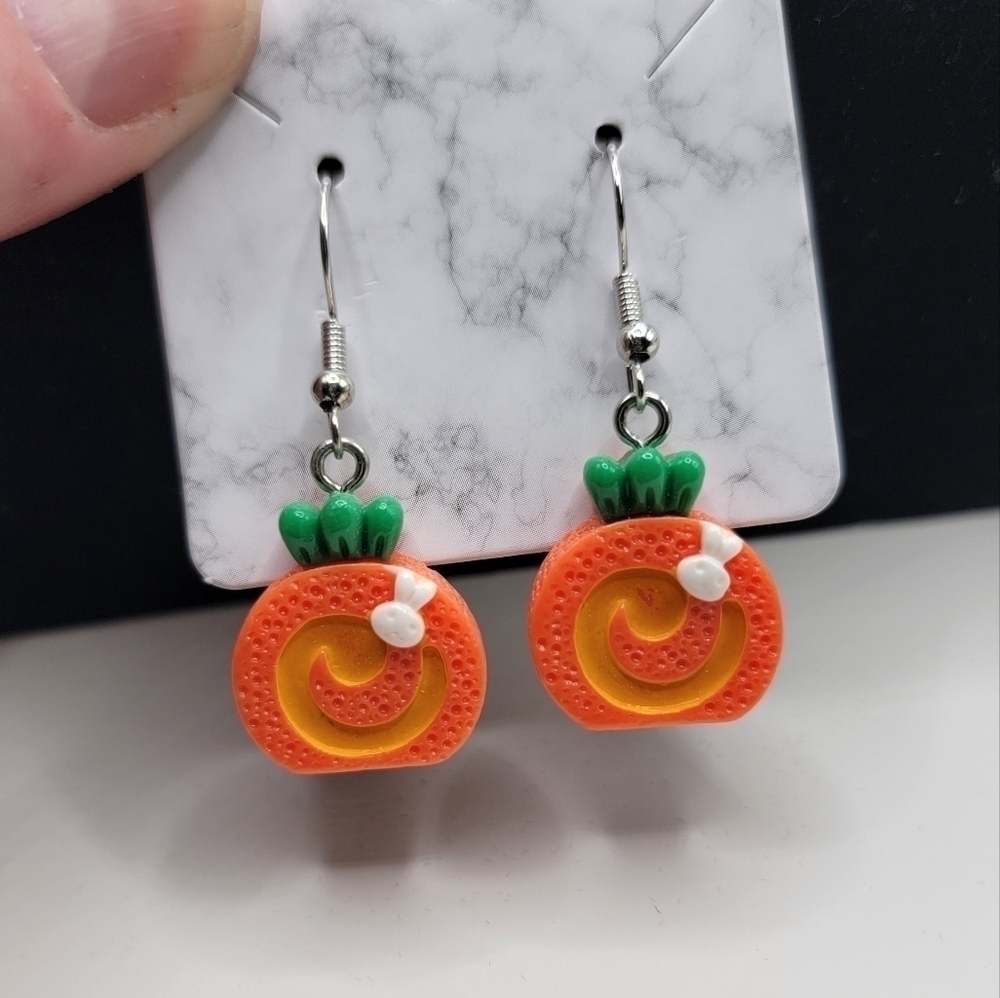 New Carrot & Bunny Earrings